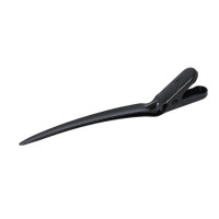 Eurostil 07614/50 Затискач для волосся металевий вигнутий чорний 1 шт._ Eurostil 07614/50 Затискач для волосся металевий вигнутий чорний 1 шт._