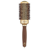 Olivia Garden Expert Blowout Shine Wavy Bristles Gold & Brown 45_Термобрашинг для волосся Olivia Garden Expert Blowout Shine Wavy Bristles Gold & Brown 45_Термобрашинг для волосся