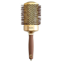 Olivia Garden Expert Blowout Shine Wavy Bristles Gold & Brown 65_Термобрашинг для волосся