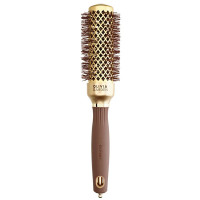 Olivia Garden Expert Blowout Speed Wavy Bristles Gold & Brown 35_Термобрашинг для волосся