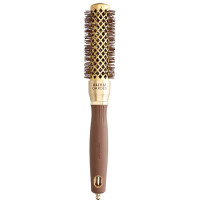 Olivia Garden Expert Blowout Shine Wavy Bristles Gold & Brown 25_Термобрашинг для волосся Olivia Garden Expert Blowout Shine Wavy Bristles Gold & Brown 25_Термобрашинг для волосся