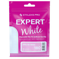 Staleks Pro Expert DFE-10-180w_Змінні файли білі для терки педикюрної 180грит (30 шт) Staleks Pro Expert DFE-10-180w_Змінні файли білі для терки педикюрної 180грит (30 шт)