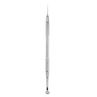 Staleks Pro Expert ZE-21/4_Ложка косметологічна двостороння (Уно та голка Відаля) Staleks Pro Expert ZE-21/4_Ложка косметологічна двостороння (Уно та голка Відаля)
