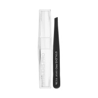 Staleks Pro Expert TE-11/3_Пінцет для брів чорний широкий скошений Staleks Pro Expert TE-11/3_Пінцет для брів чорний широкий скошений
