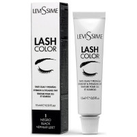 LeviSsime Black 1_Краска для брів і вій чорний колір 15мл LeviSsime Black 1_Краска для брів і вій чорний колір 15мл